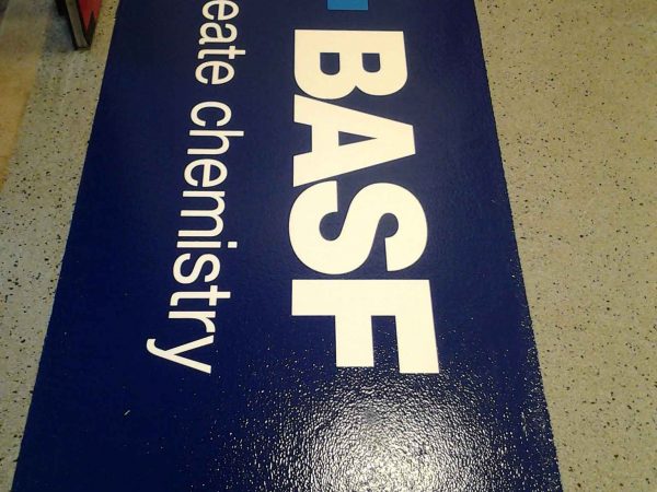 Floor Logo at BASF